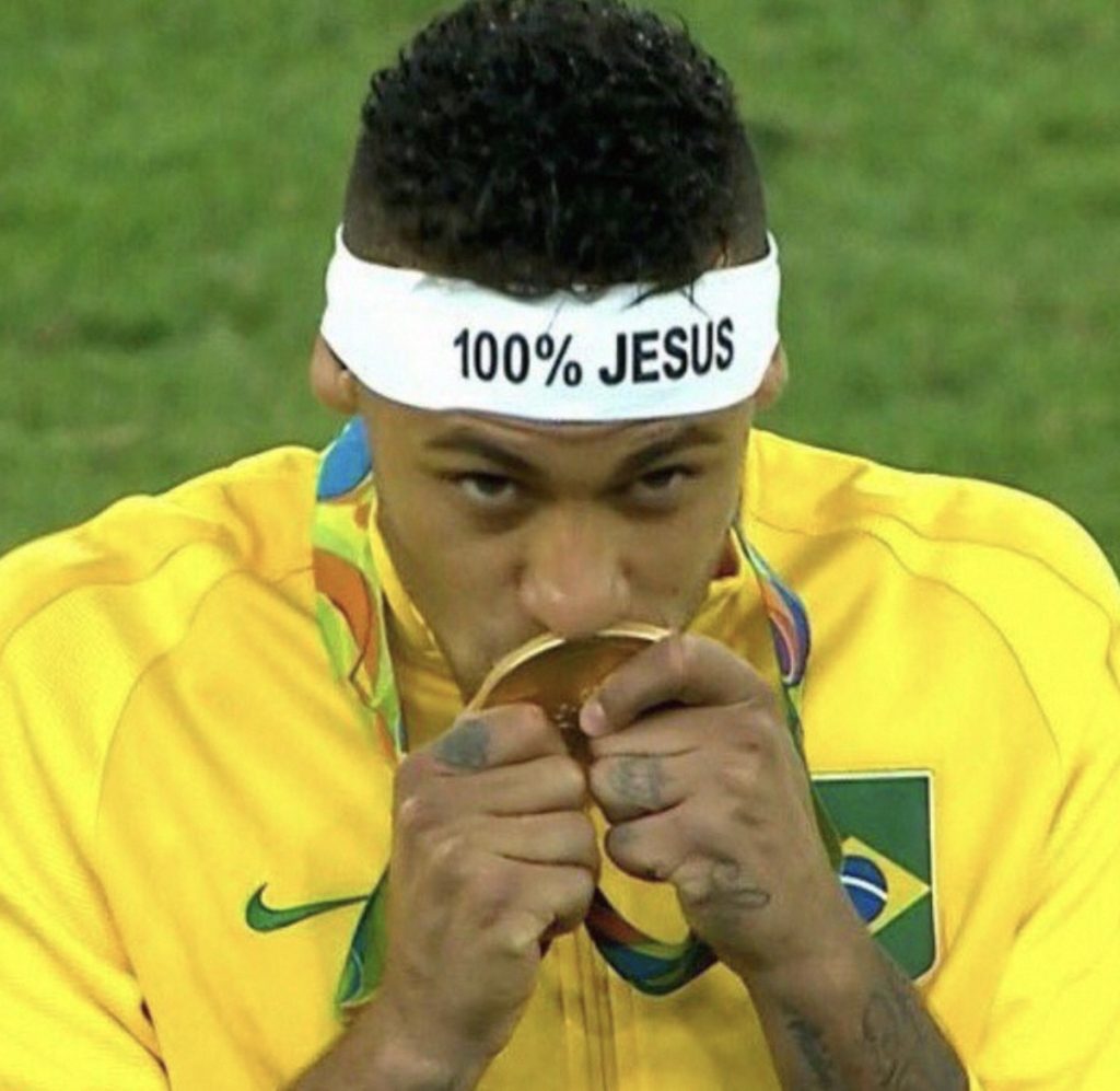 100 jesus neymar headband