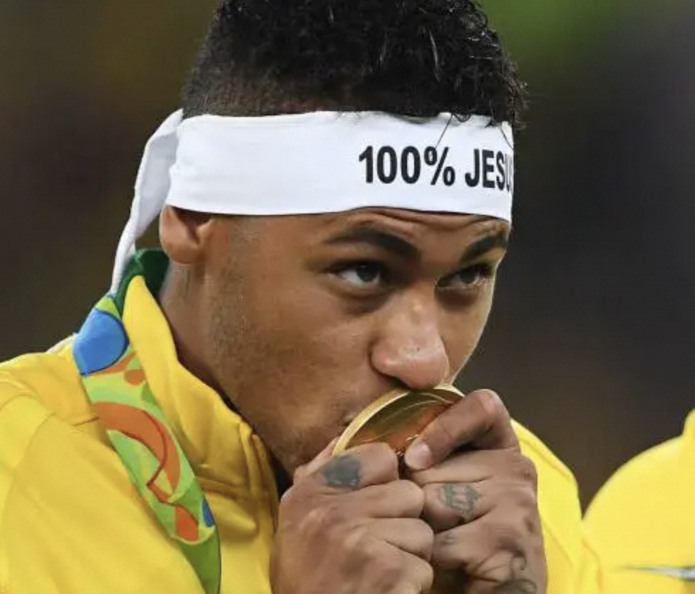 100 jesus neymar headband