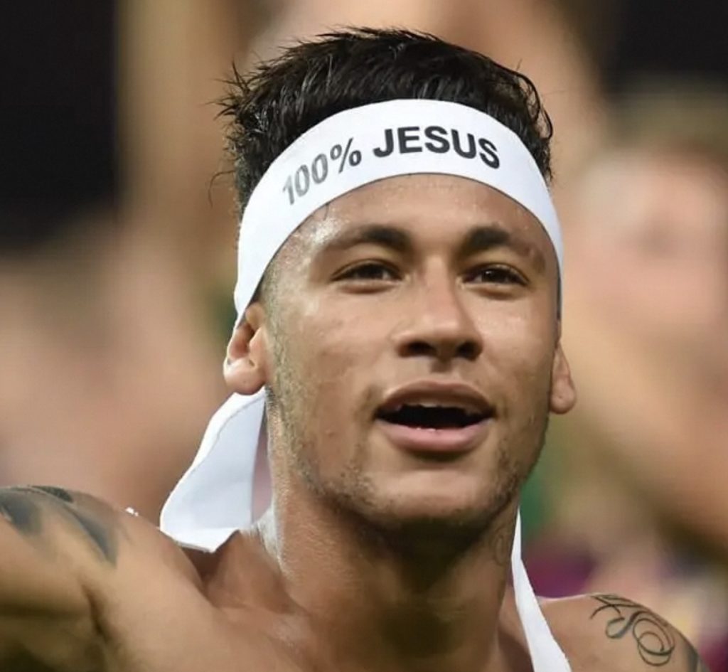 100 jesus neymar headband