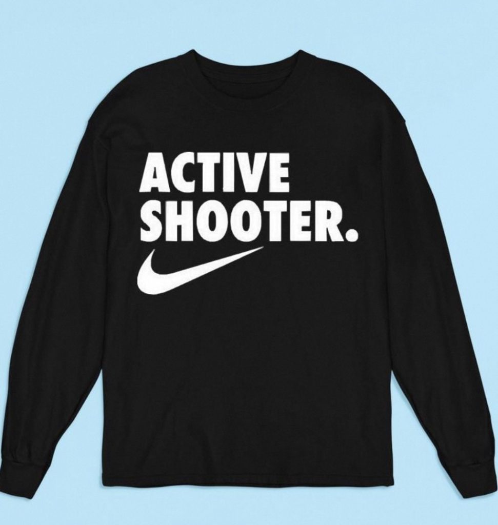 active shooter t shirt