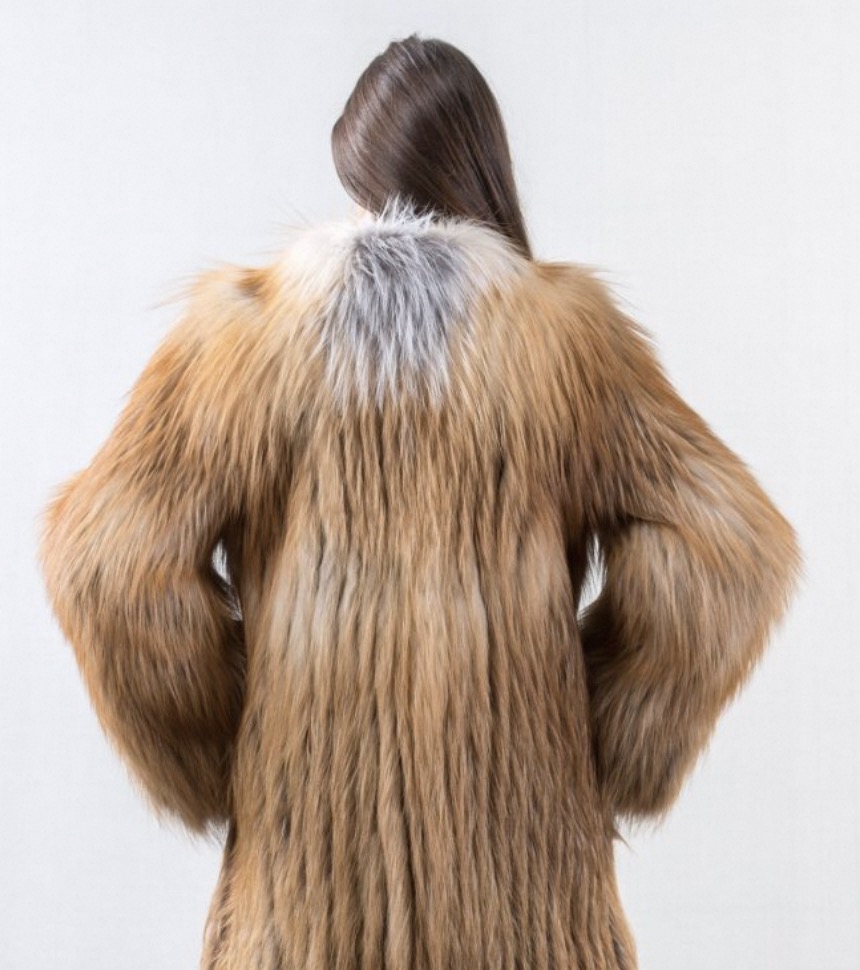 Beirizu Real Fox Fur Coat: A Luxury Statement插图4