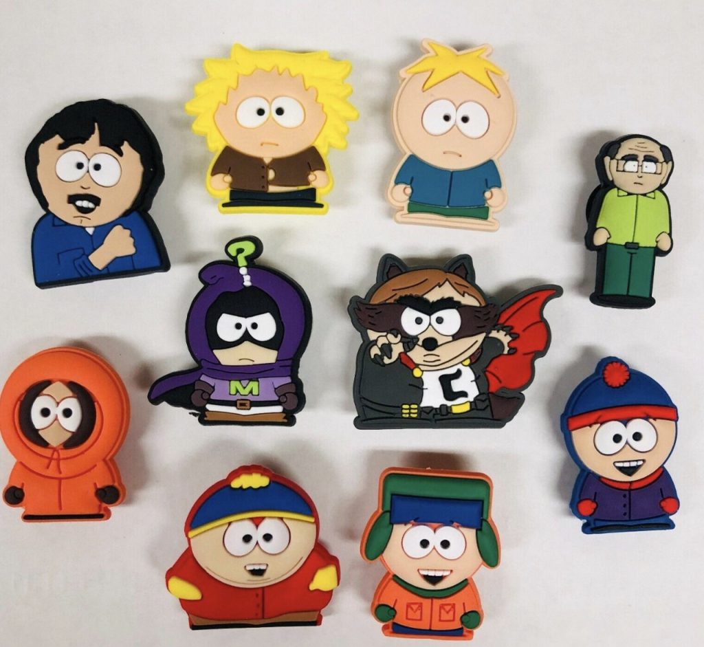 shoe decoration south park croc charms