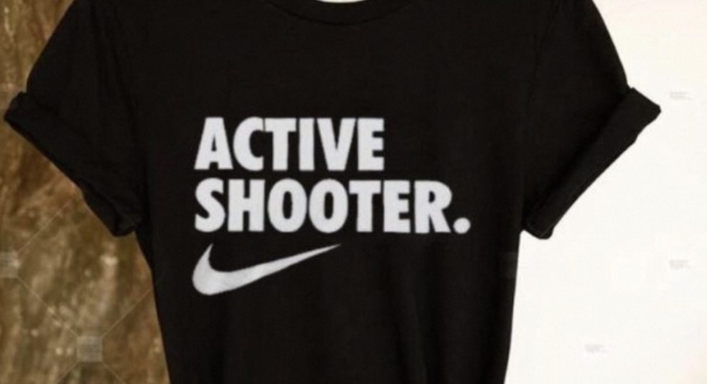 active shooter basketball shirt