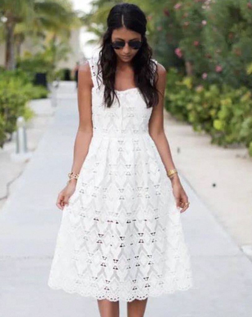 white summer dresses for women