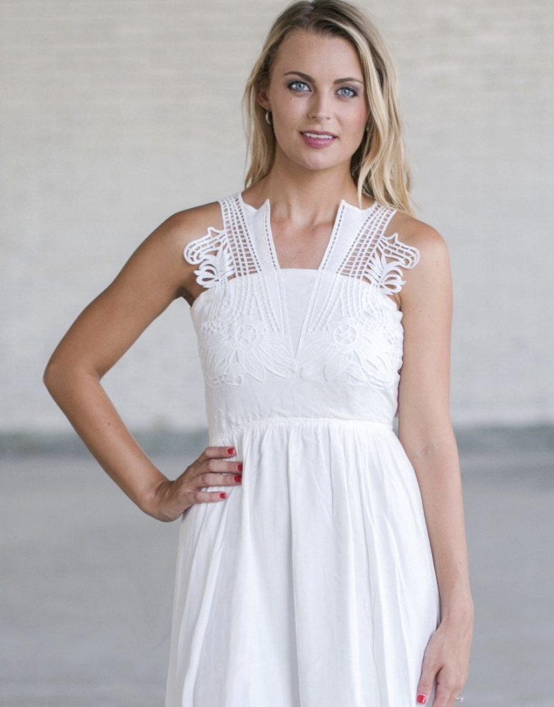 white summer dresses for women