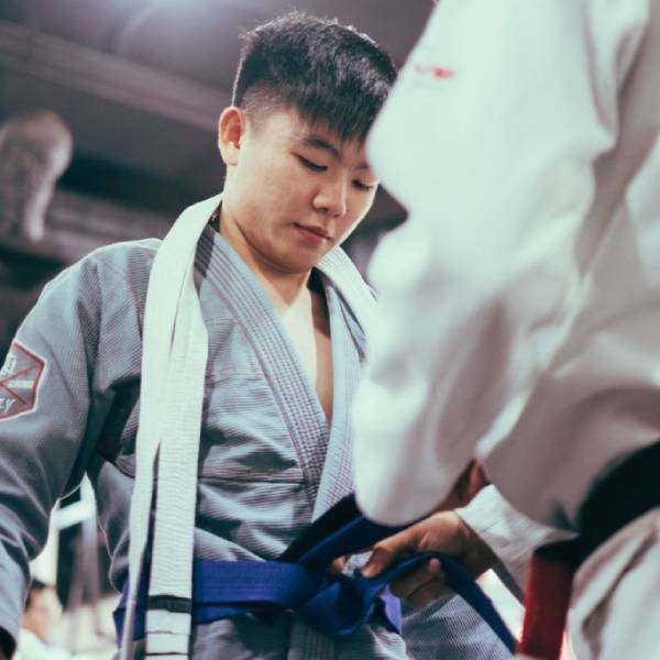 red belt jiu jitsu