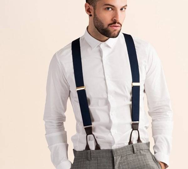 how to wear suspenders with a belt