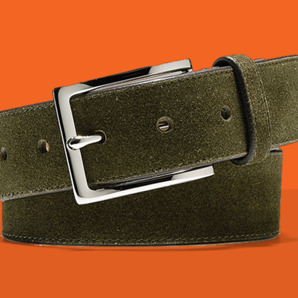 suede belt