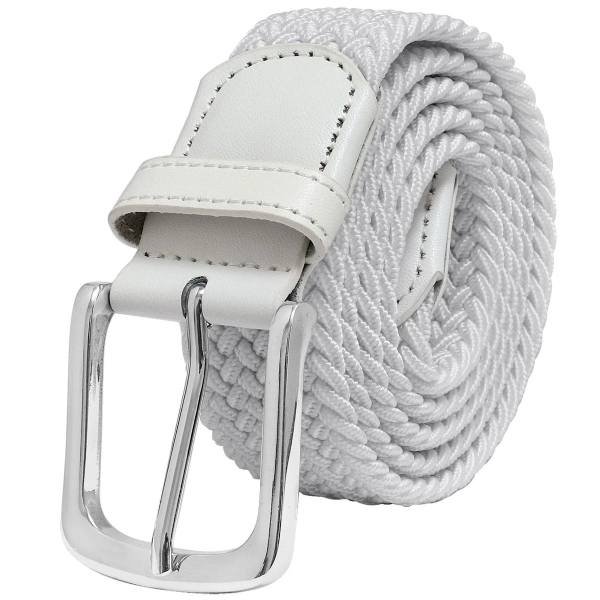 mens white belt