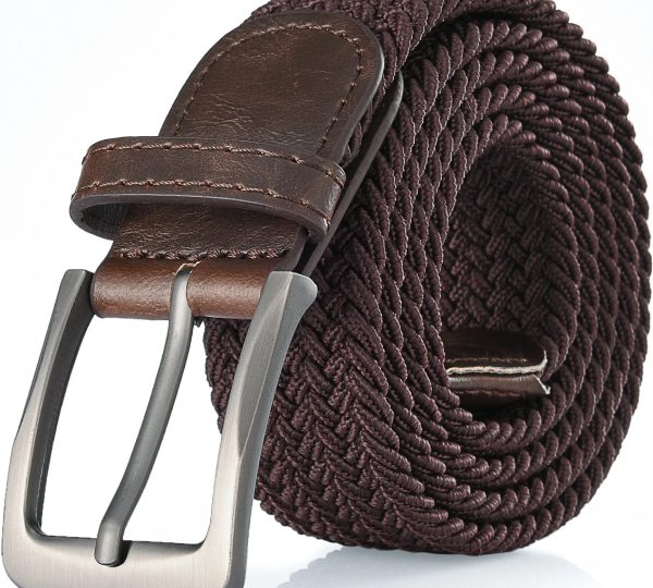 mens woven belt