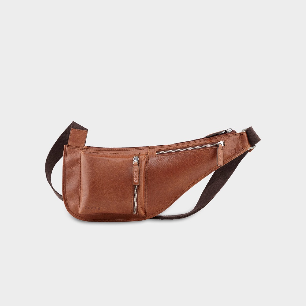 leather belt bag