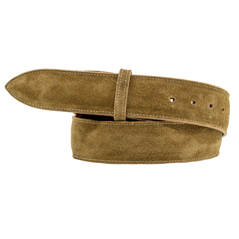 mens suede belt