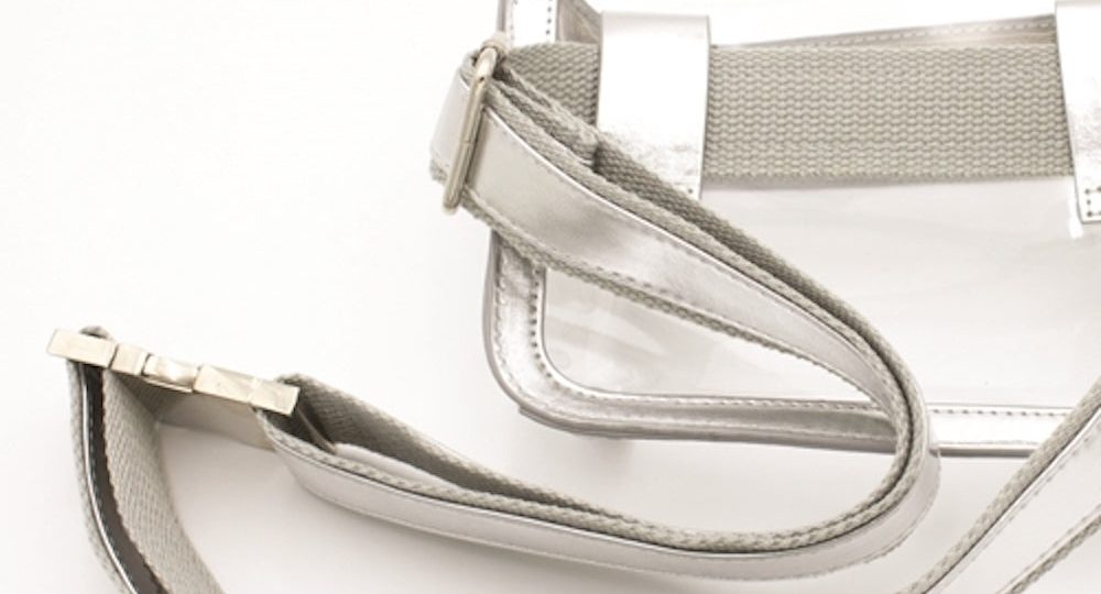 clear belt bag