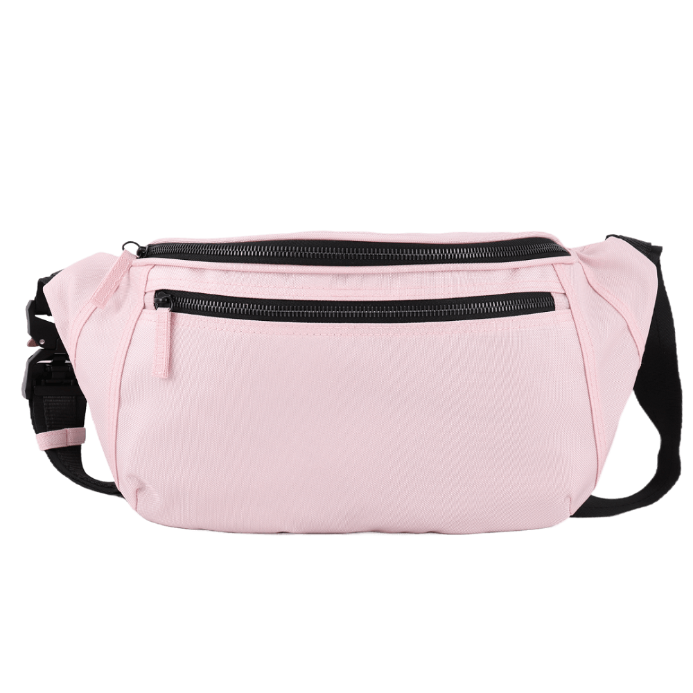 pink belt bag