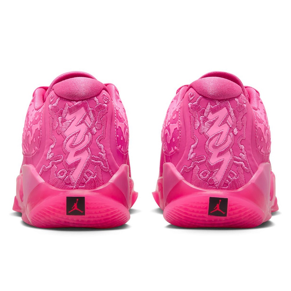 pink basketball shoes