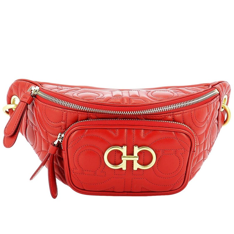 Red belt bag