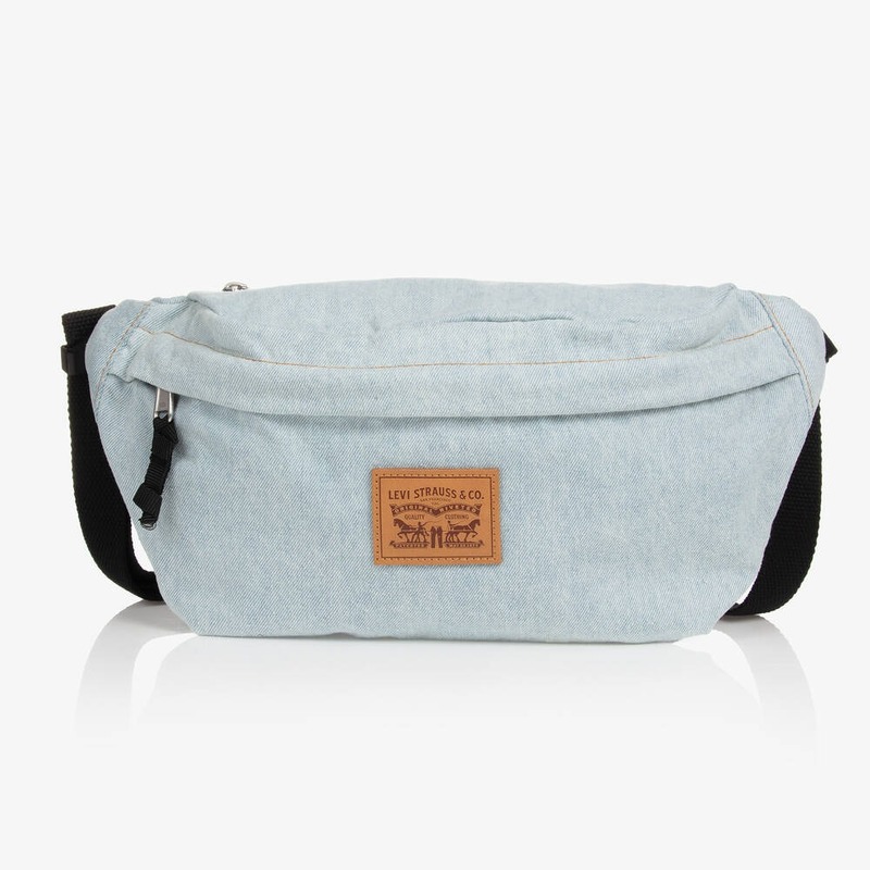 Denim belt bag