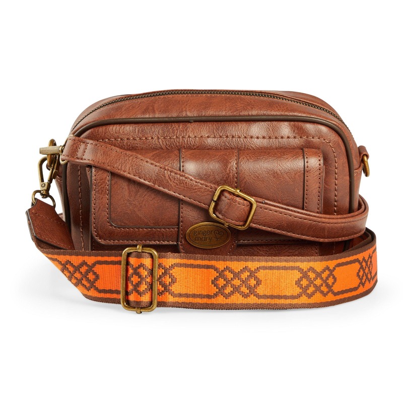 Tan belt bag