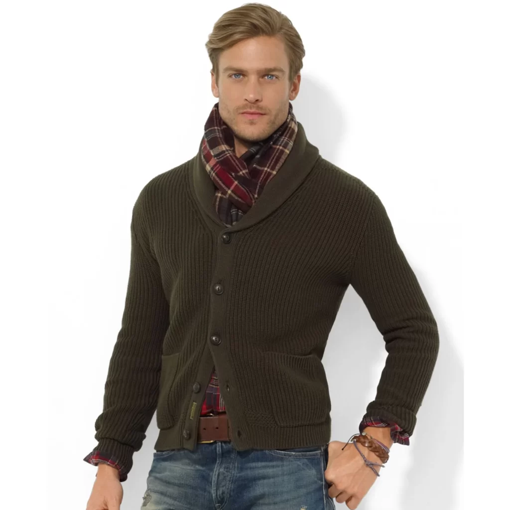 mens cardigan