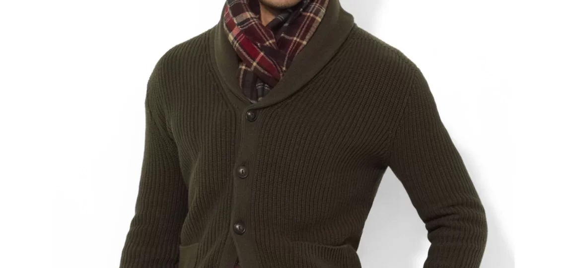 mens cardigan
